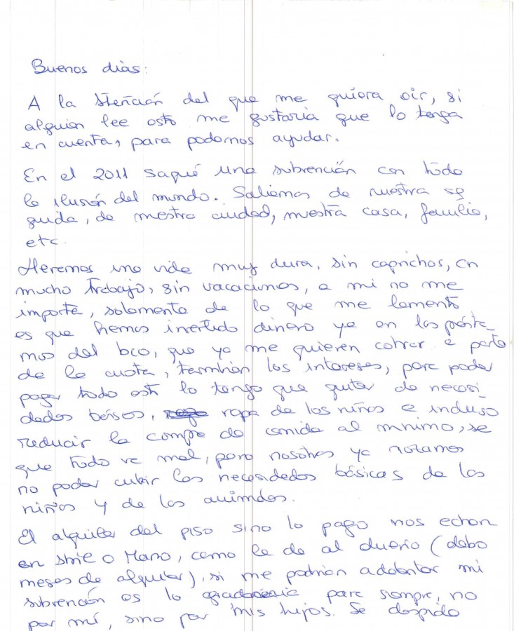 Carta impago
