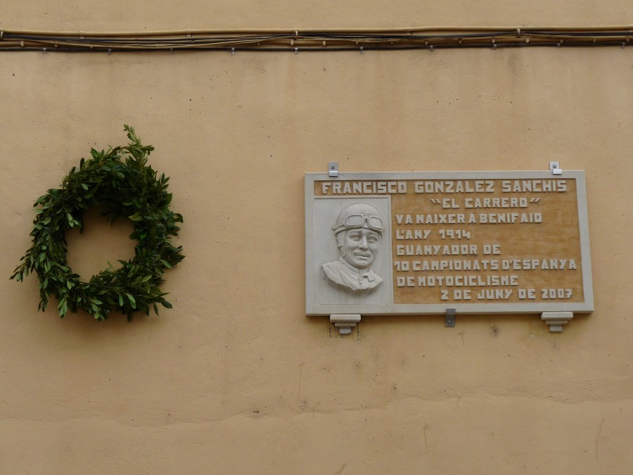 placa nombre calle francisco gonzalez